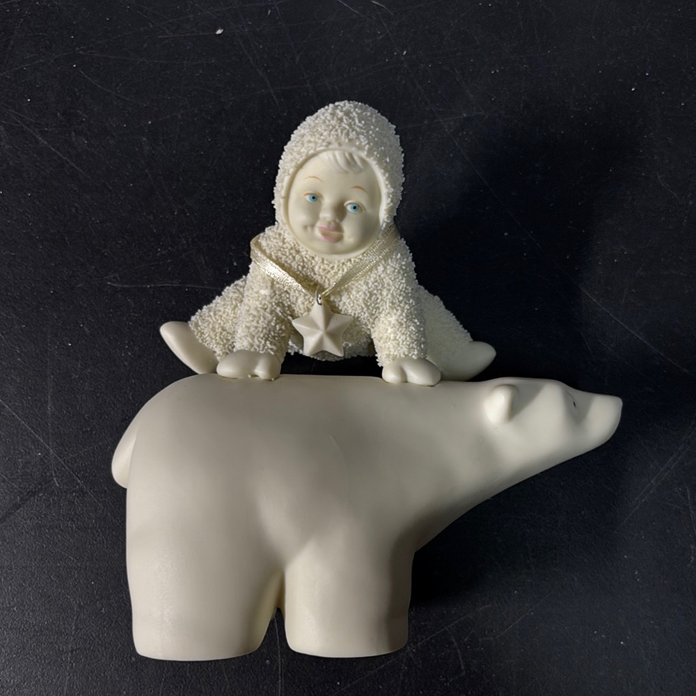 Over The Top Snowbabies figurine!
